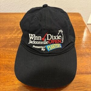 Winn-Dixie Jacksonville Open Golf Hat Planters‎ Sponsors Black Adjustable